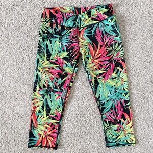 Fabletics Tropical Crop Leggings